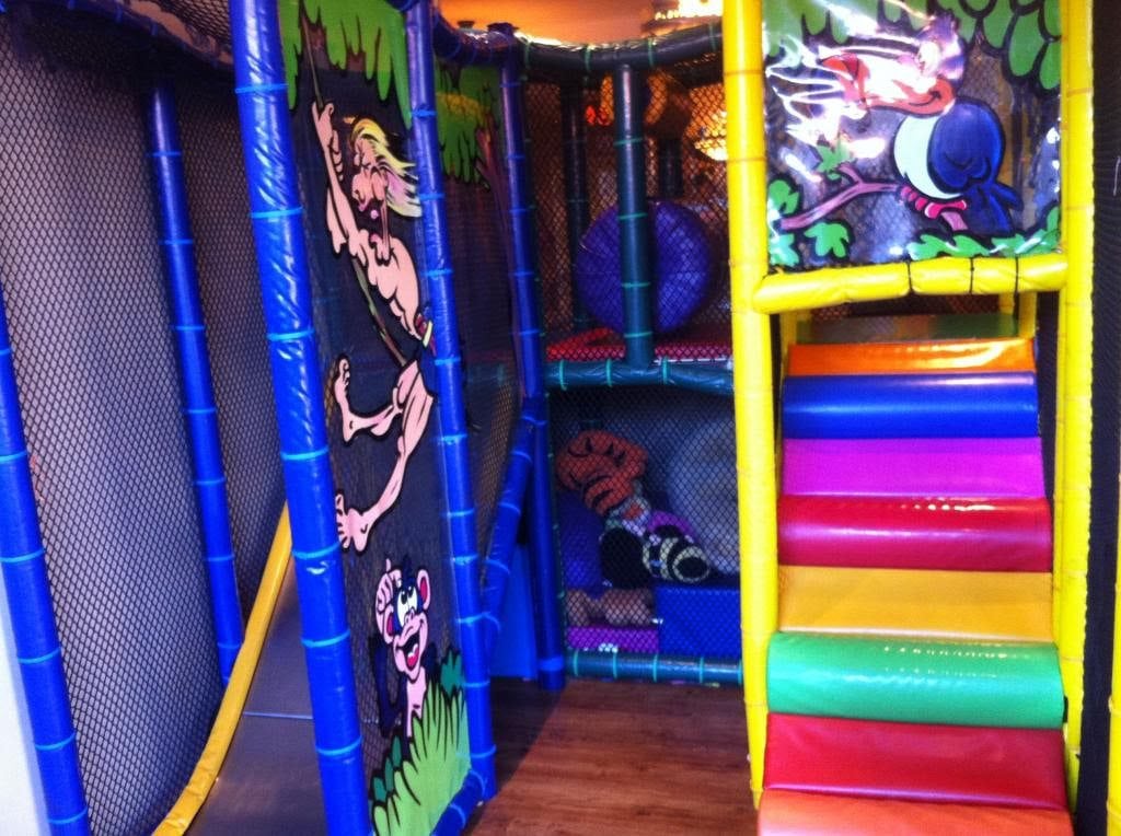 Indoor play equipment at the Golden Spur